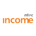 Income Live logo: orange gradient wordmark 'income' with small gray 'live' text.